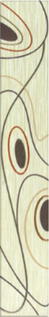 картинка Бордюр Сакура 3ШБ 400*62.10 с1 (28шт) от Керамин-Нева (керамическая плитка, керамогранит)