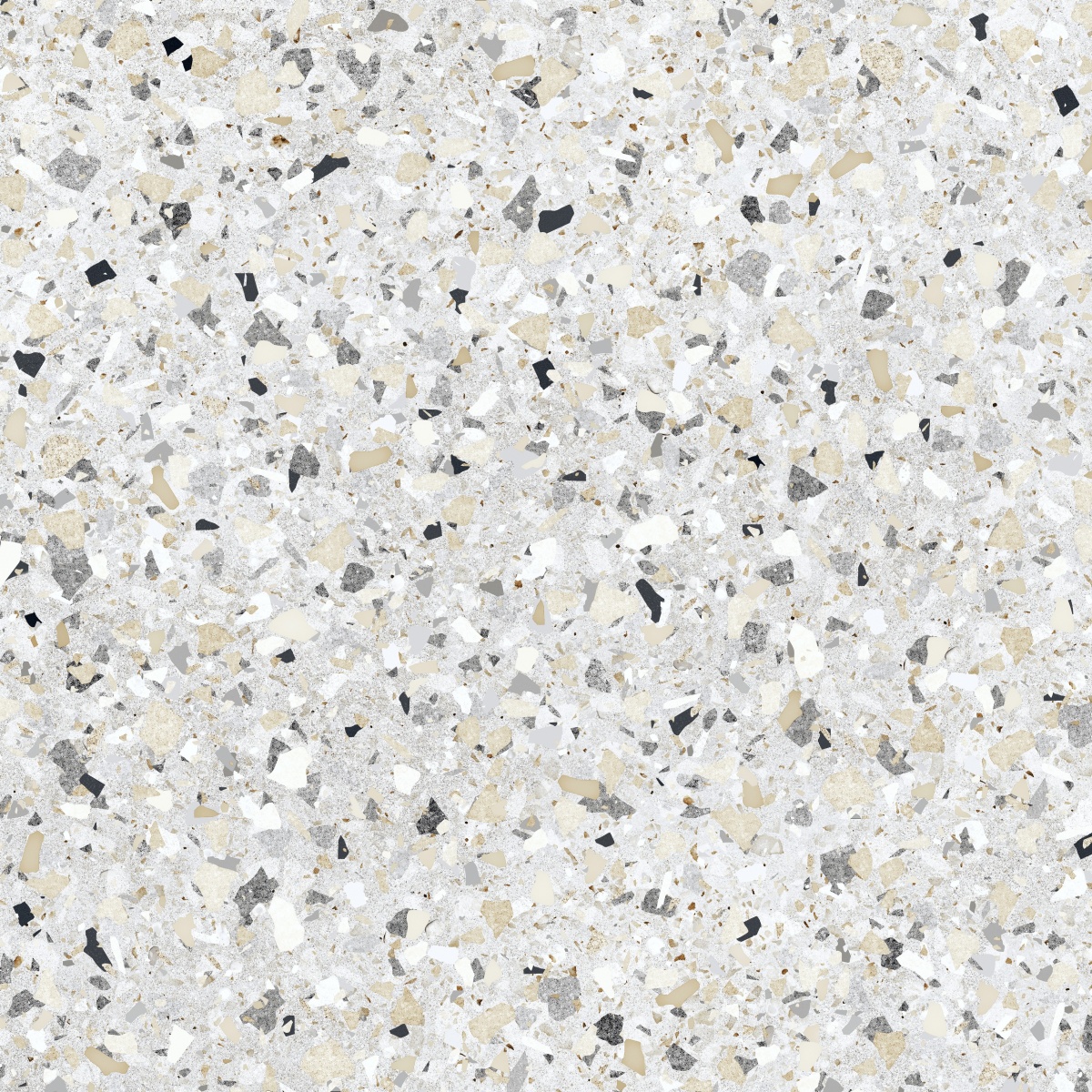 картинка Терраццо 7 500*500 светло-серый (1,25м.кв.) от Керамин-Нева (керамическая плитка, керамогранит)