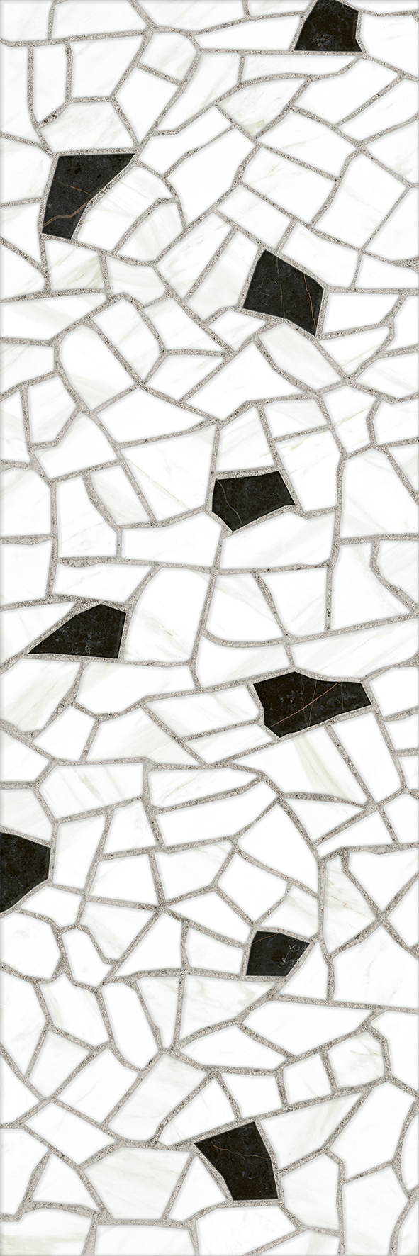 картинка Барселона 7Д тип 1 750*250 белый с1 (1,69м.кв.) от Керамин-Нева (керамическая плитка, керамогранит)