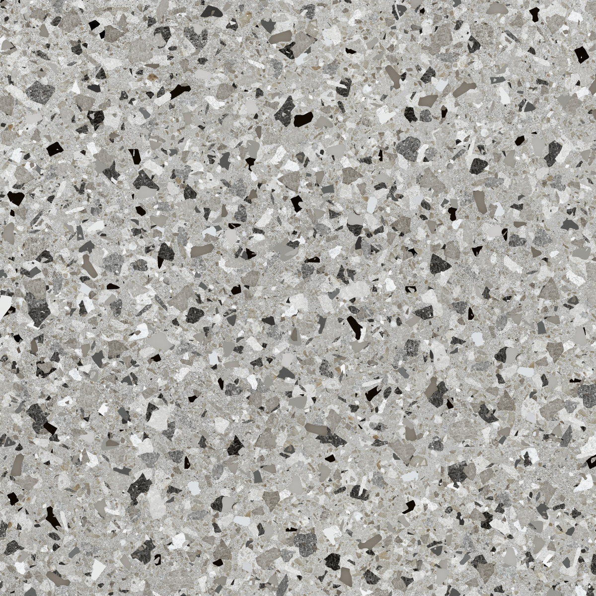 картинка Терраццо 1 500*500 серый (1,25м.кв.) от Керамин-Нева (керамическая плитка, керамогранит)